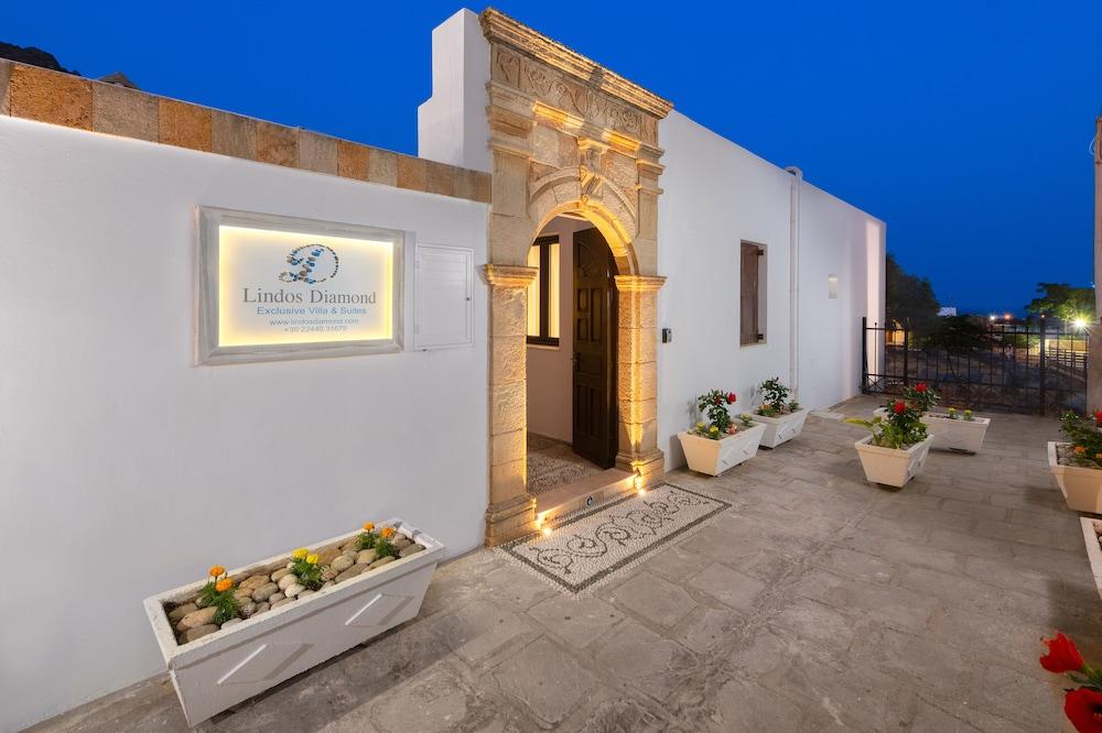 Lindos Diamond Exclusive Villa Buitenkant foto