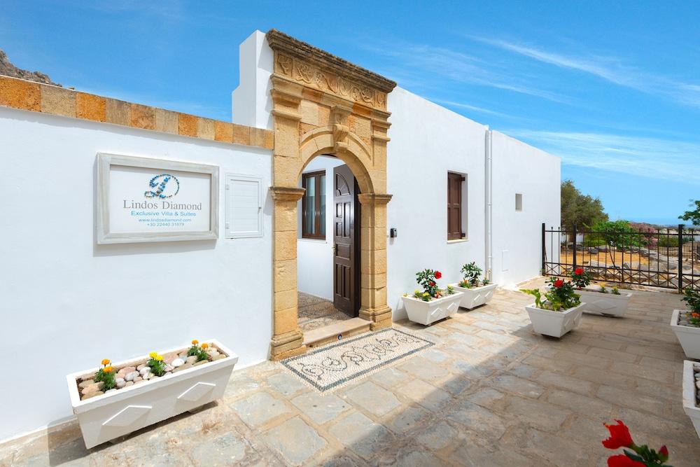 Lindos Diamond Exclusive Villa Buitenkant foto