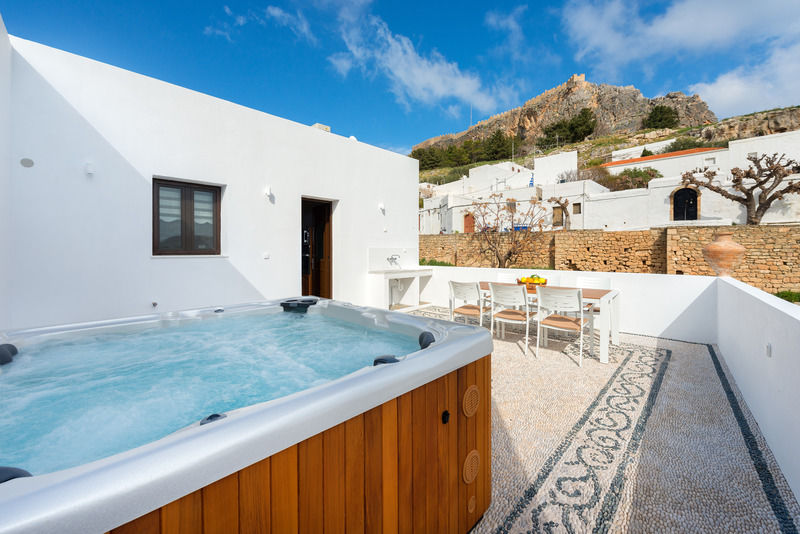 Lindos Diamond Exclusive Villa Buitenkant foto