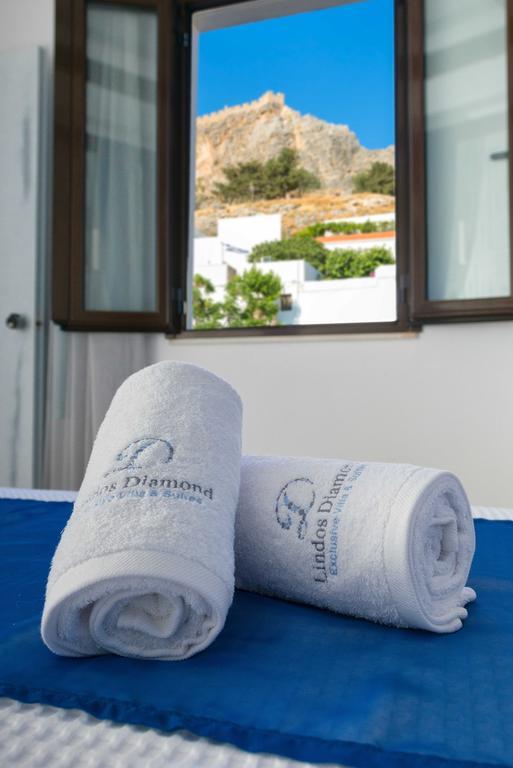 Lindos Diamond Exclusive Villa Buitenkant foto