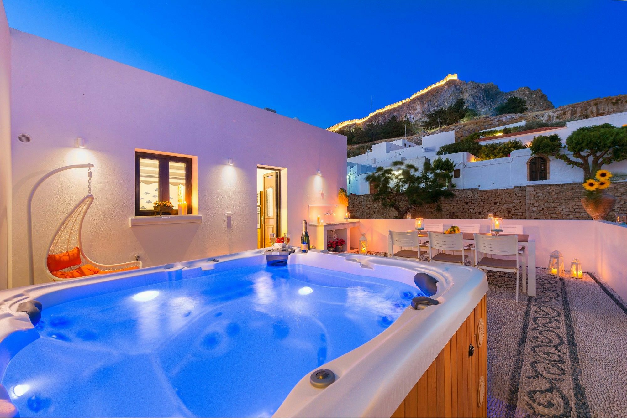 Lindos Diamond Exclusive Villa Buitenkant foto