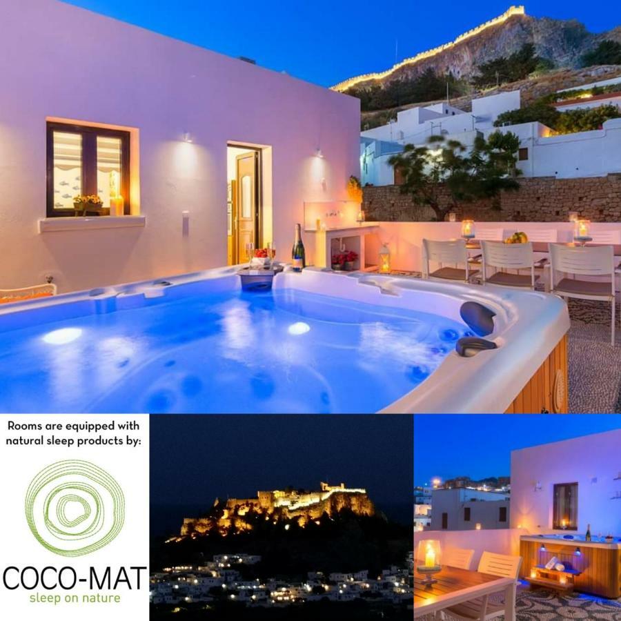 Lindos Diamond Exclusive Villa Buitenkant foto